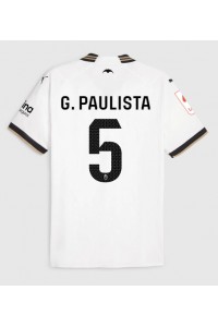 Valencia Gabriel Paulista #5 Jalkapallovaatteet Kotipaita 2023-24 Lyhythihainen
